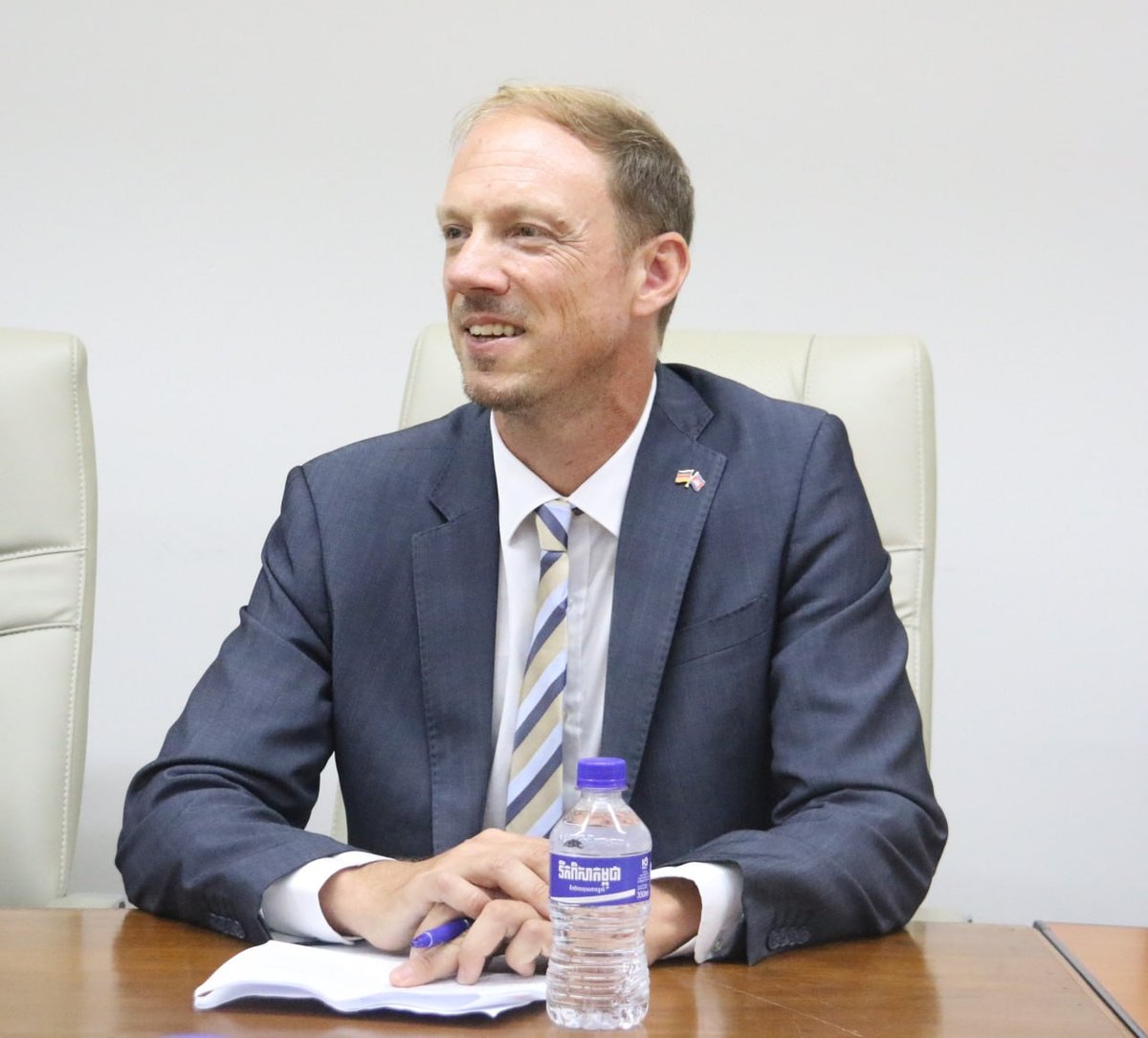 柬埔寨发展理事会与德国大使会谈 聚焦青年领导力与社会经济发展
