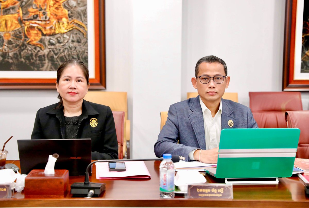 柬埔寨司法部部长高里领导会议，讨论刑事诉讼法修订事宜