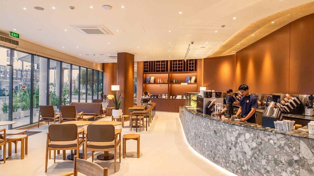 Brown Coffee Kmall Prek Thnoat新店开业