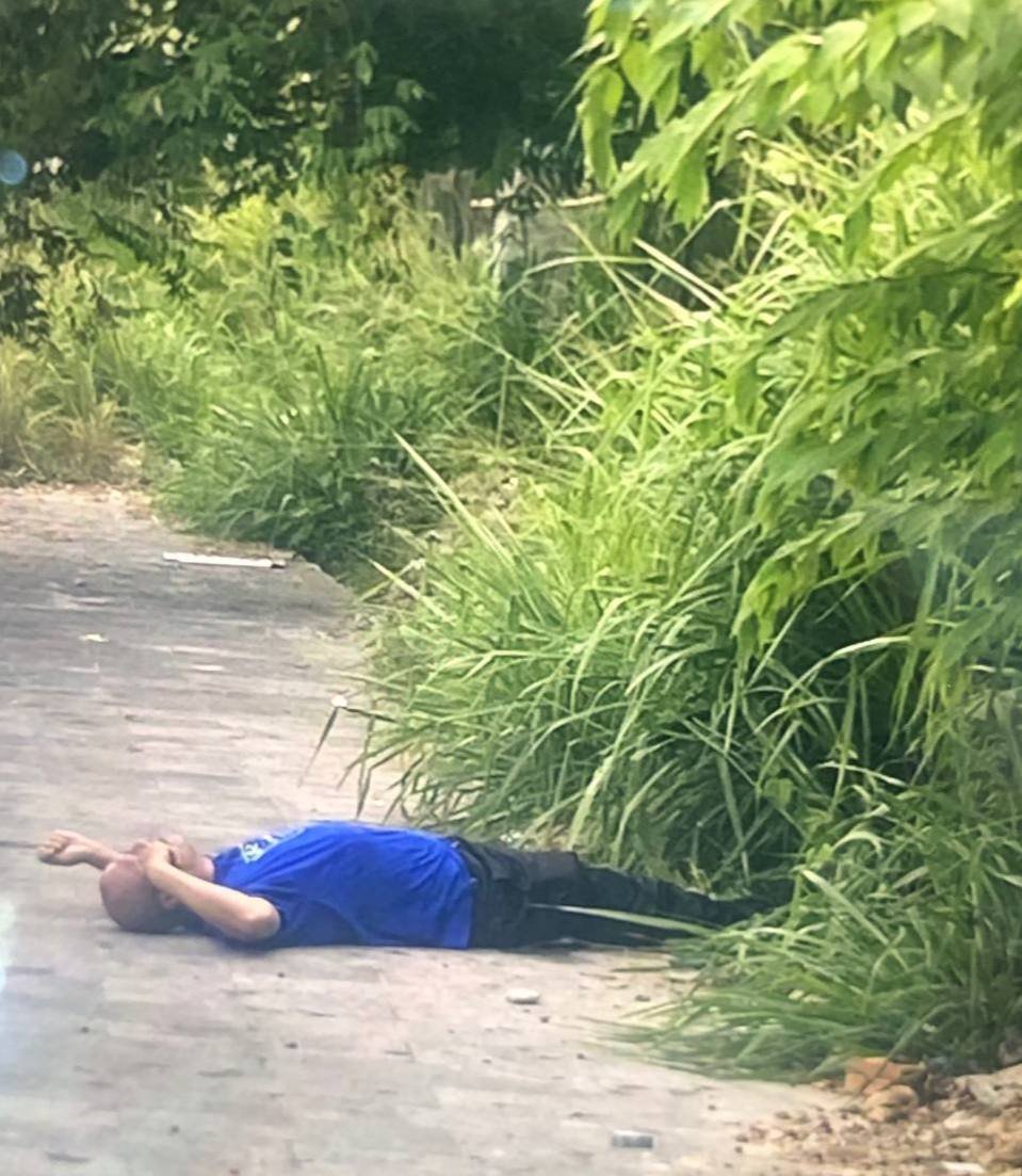 西哈努克市3区发现一名中国籍男子倒毙路边