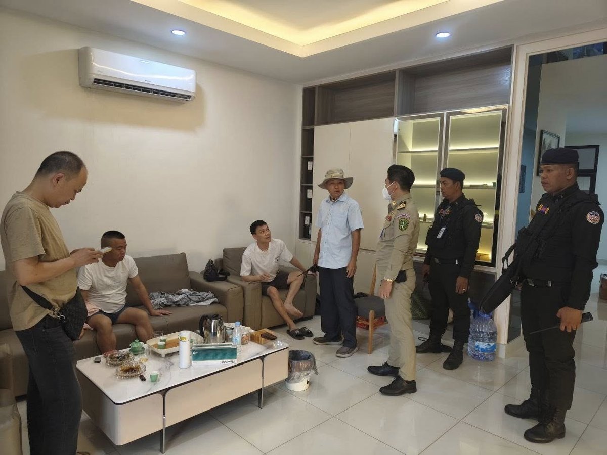 金边棉芷区开展外籍人员居住合规排查行动