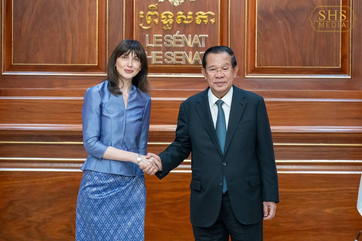 洪森会见联合国新任驻柬协调员 双方探讨合作议程