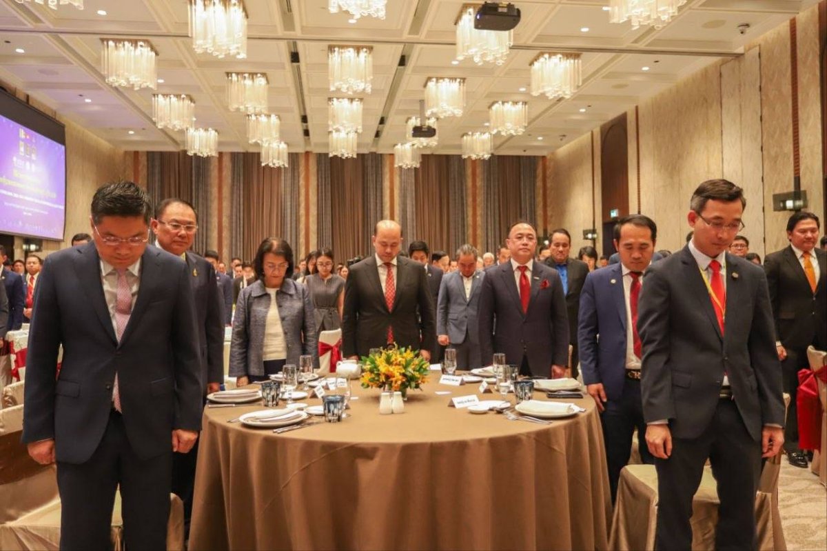 柬埔寨青年联合会主席洪玛奈出席青年企业家协会年度大会