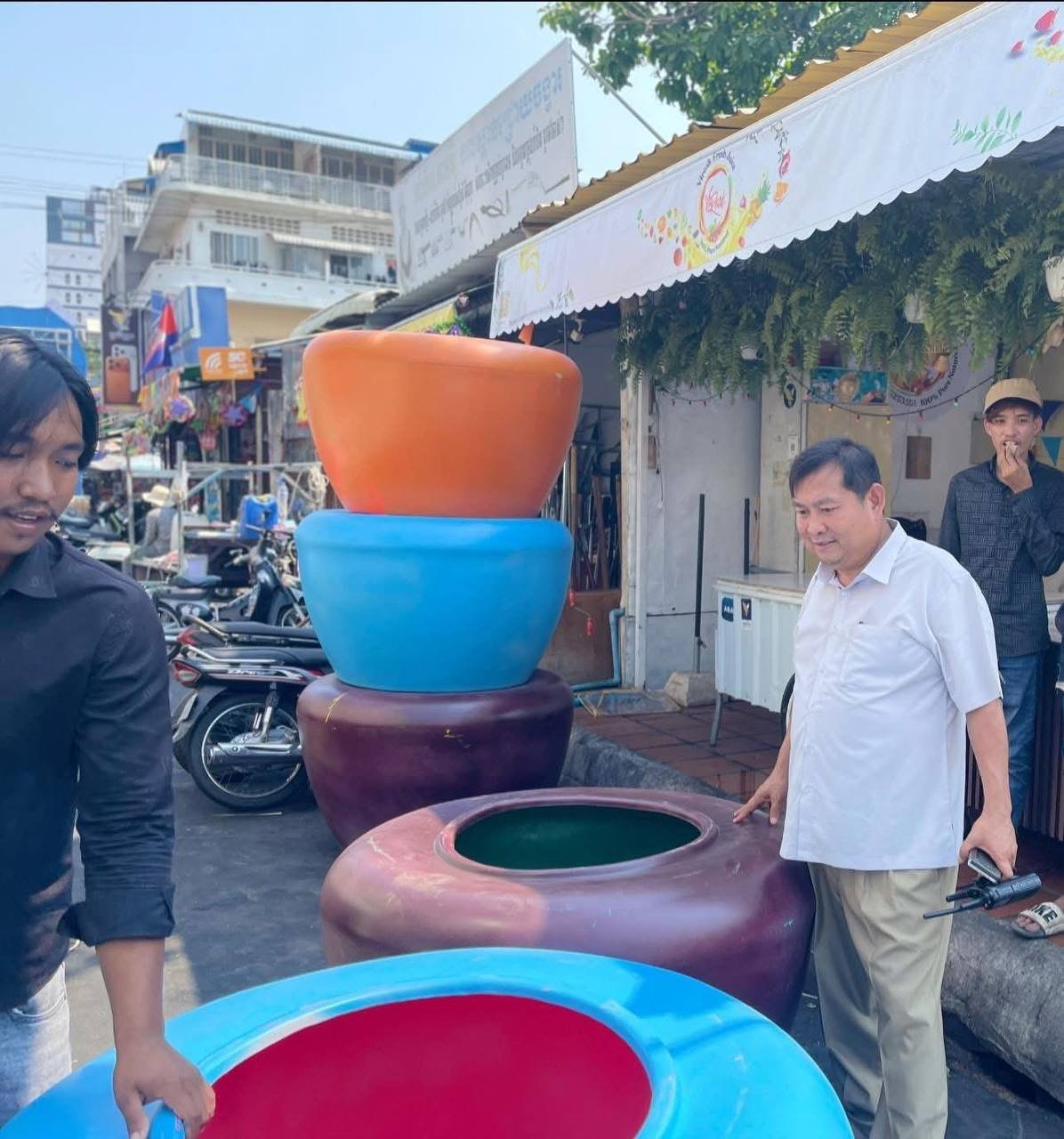 堆谷区宋干节庆祝活动