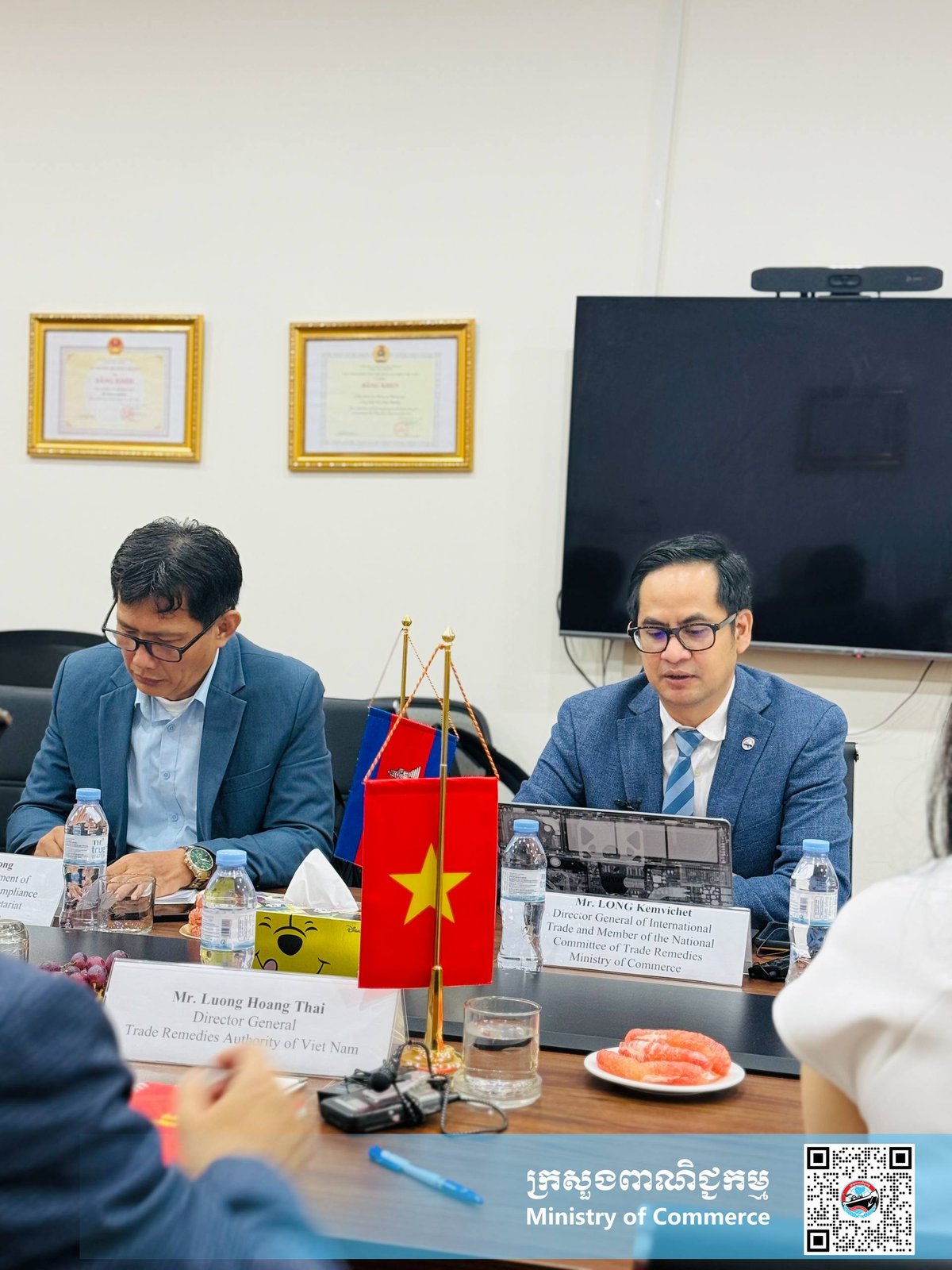 柬埔寨商业部代表团赴越南进行贸易救济考察