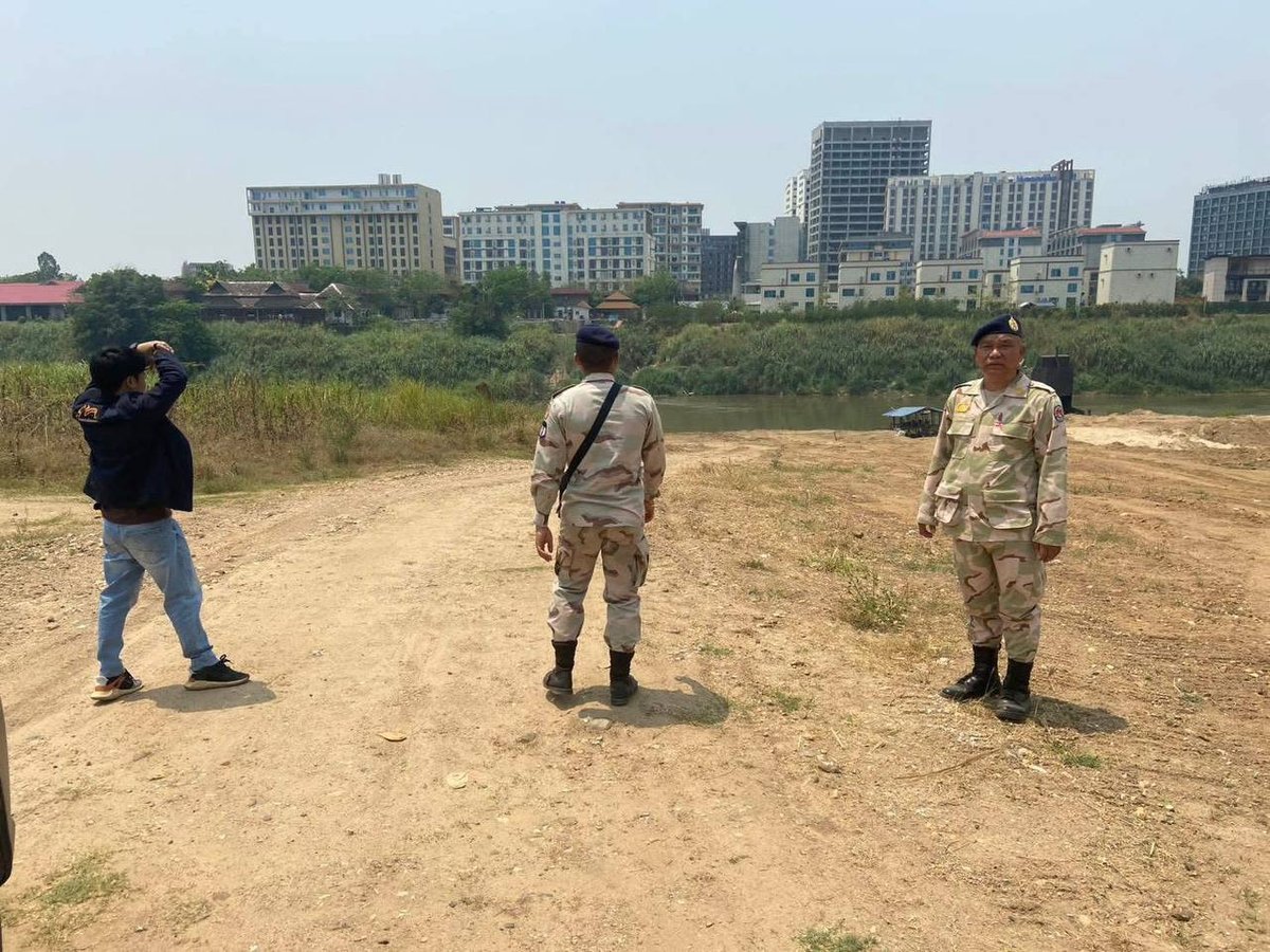 泰国湄索维稳部门加强边境巡逻