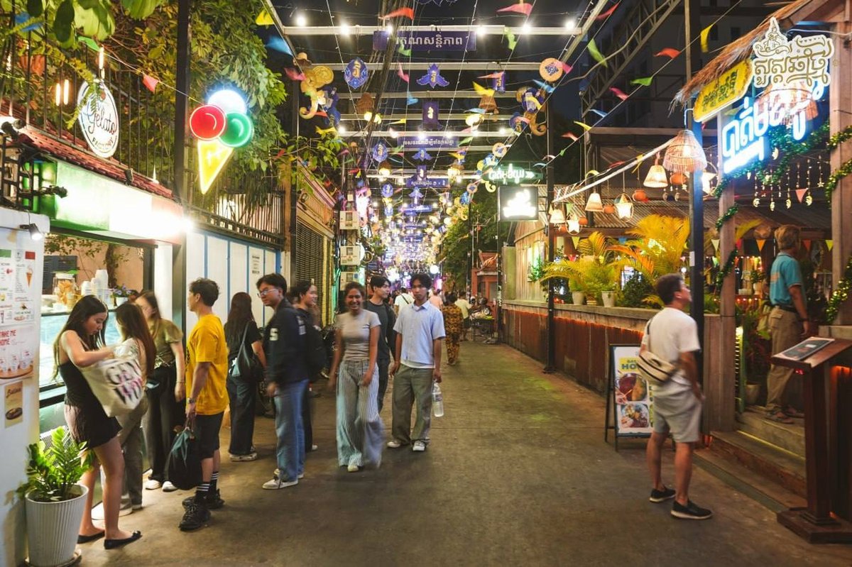金边巴萨巷(Bassac Lane)新年庆典活动