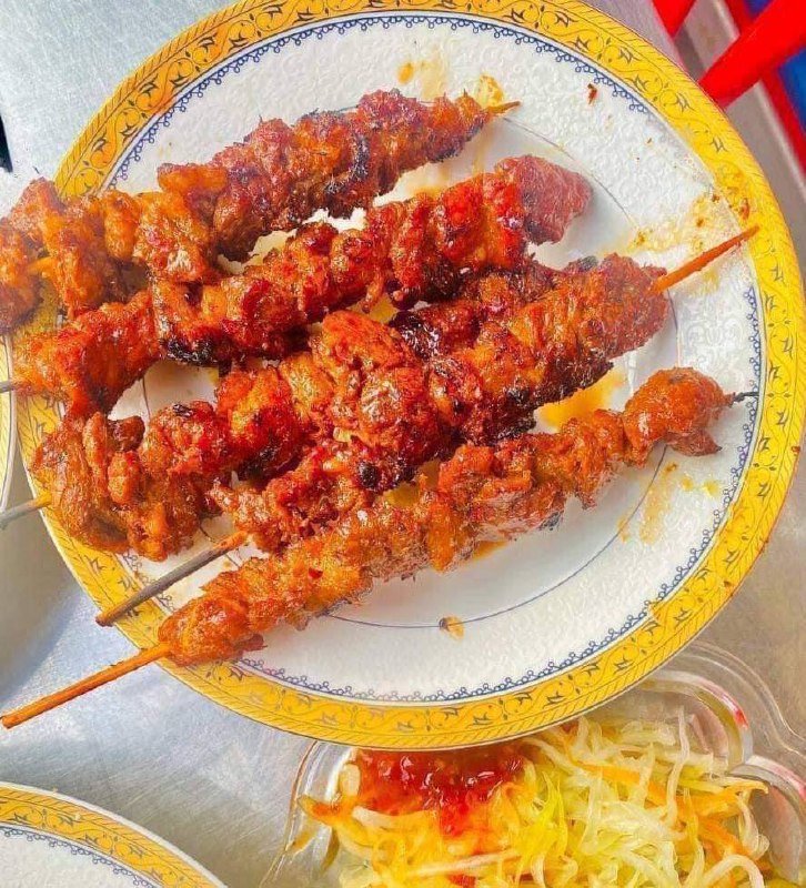 特色烤牛肉串促销
