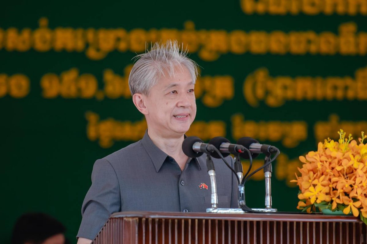 柬埔寨司法部代表出席扶南德崇水资源管理项目第二标段开工仪式
