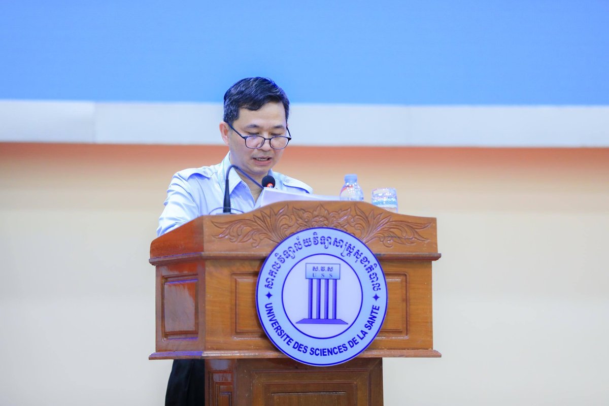 柬埔寨青年联合会官员近日走访贝尔泰国际大学与健康科学大学,向约1350名师生宣讲