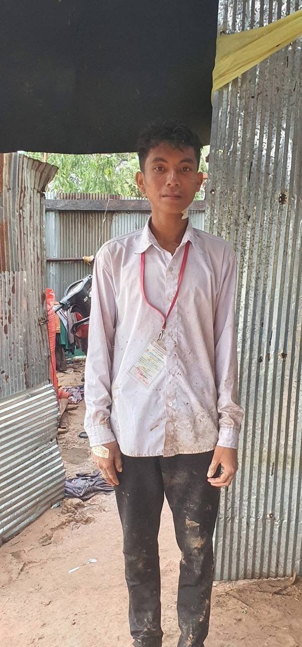 柴桢省罗马赫县突发强风灾害 一学生家庭房屋损毁