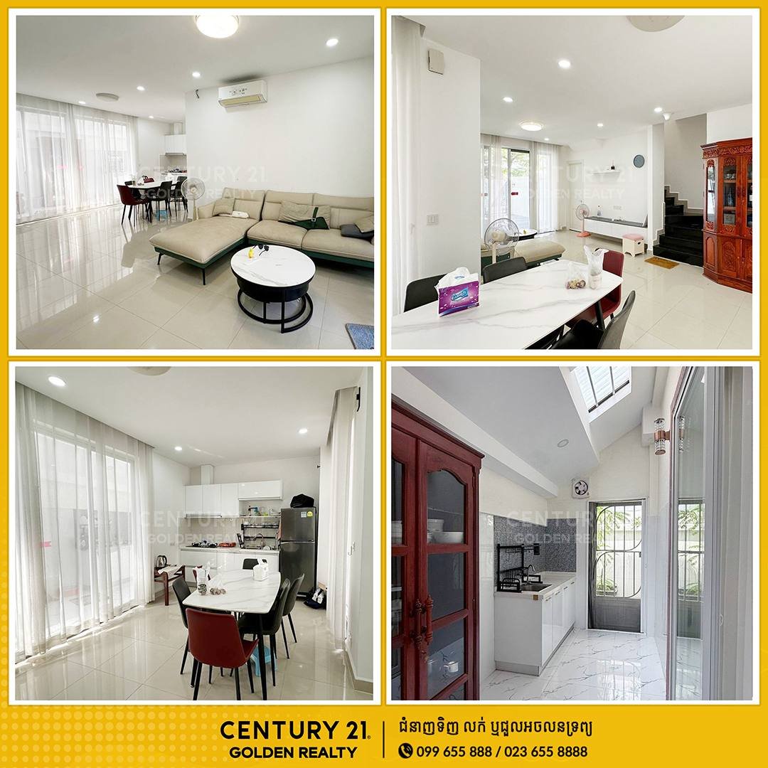 位于6A公路的Orkide Villa The Botanic City联排别墅