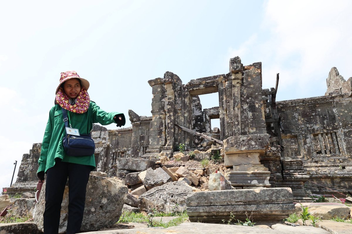 柬埔寨地雷行动中心清理柏威夏寺周边爆炸物 获UNESCO支持