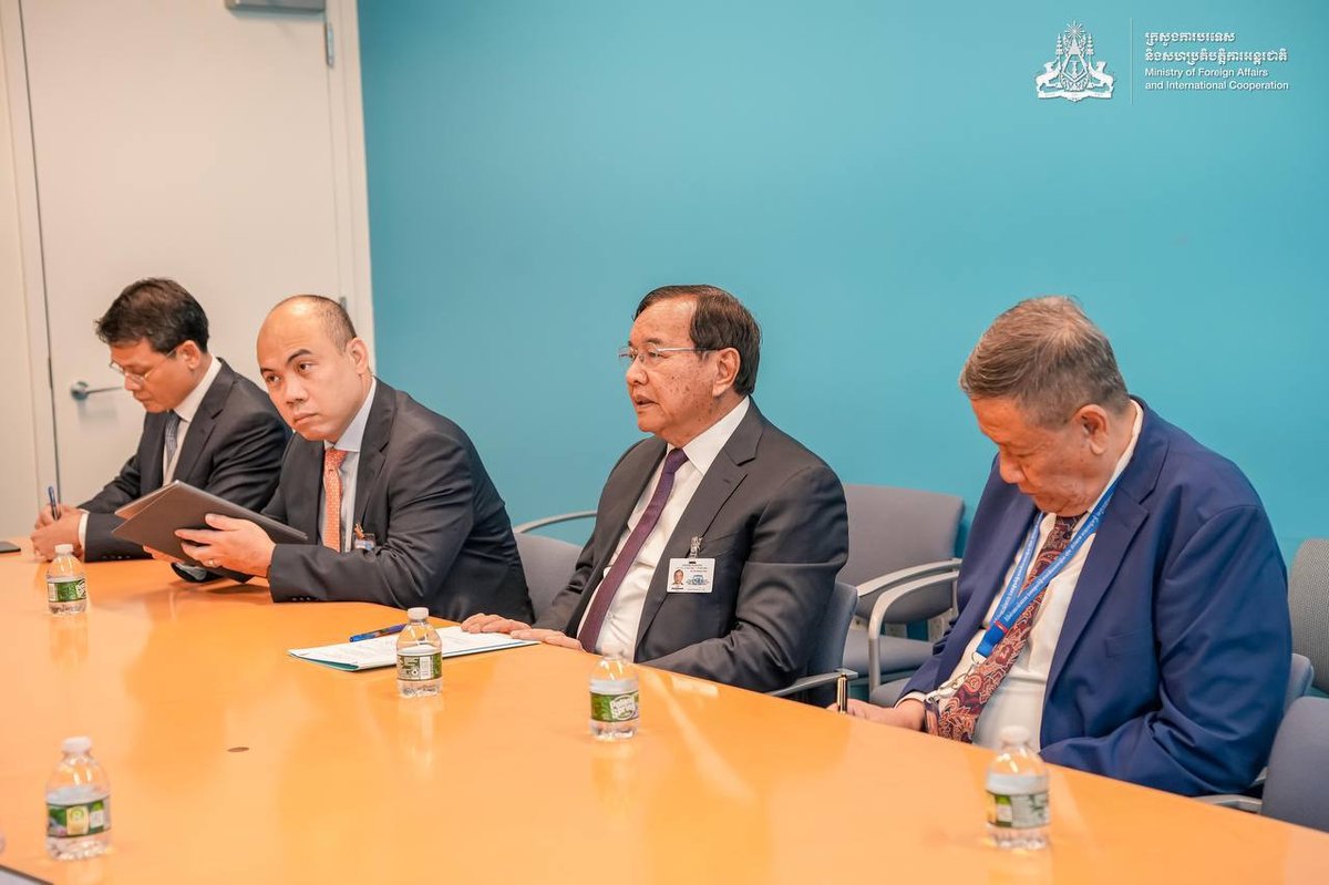 柬泰外长纽约会晤 聚焦边境局势降温与关系正常化