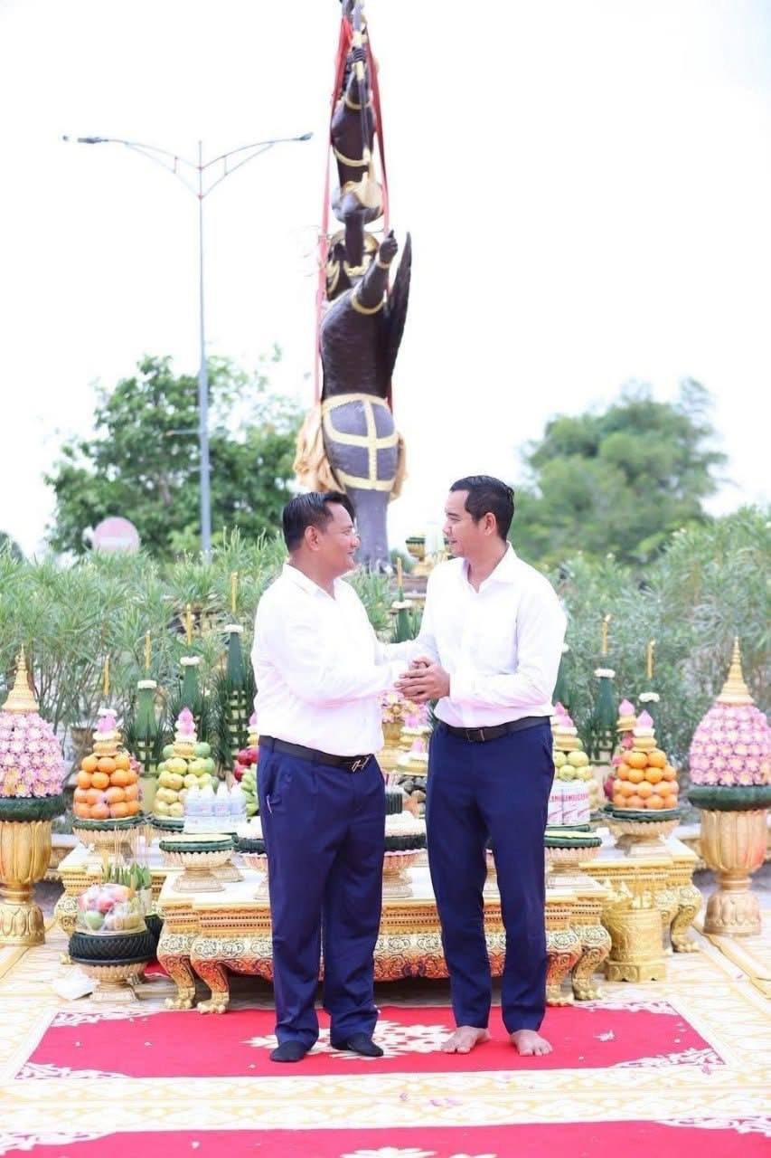 毗湿奴骑金翅鸟像回归暹粒 响应民众诉求