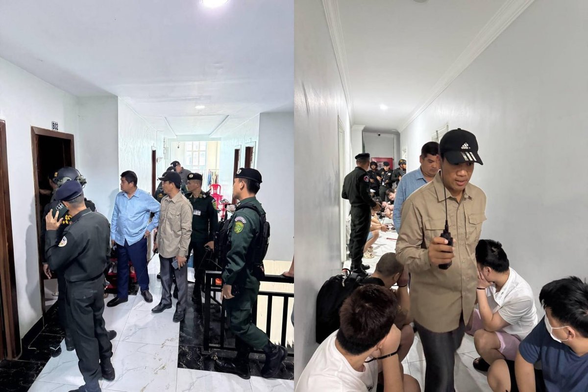 波贝突击清查涉诈窝点 拘捕420名外籍人员 涉案建筑被查封