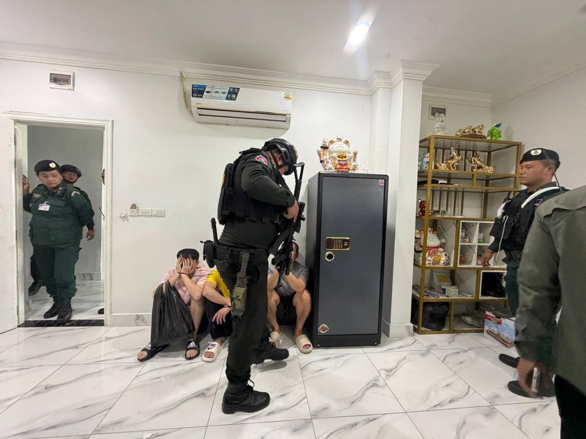 波贝突击清查涉诈窝点 拘捕420名外籍人员 涉案建筑被查封