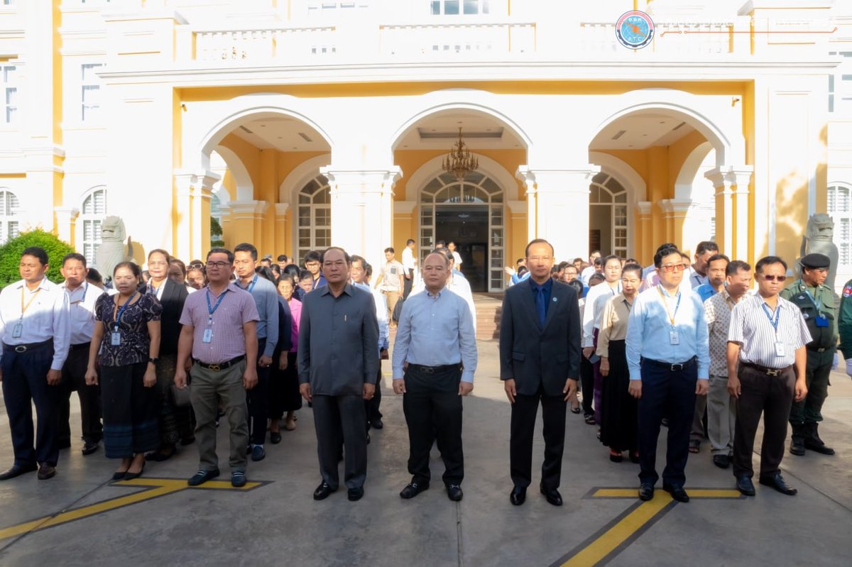 邮电部举行升旗仪式 强化公务员爱国精神与行政纪律