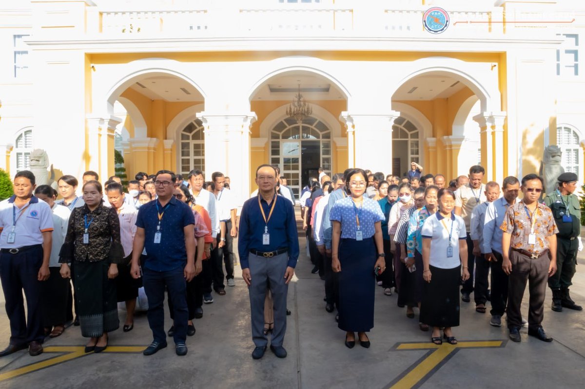 邮电部举行升旗仪式 强化公务员爱国精神与行政纪律