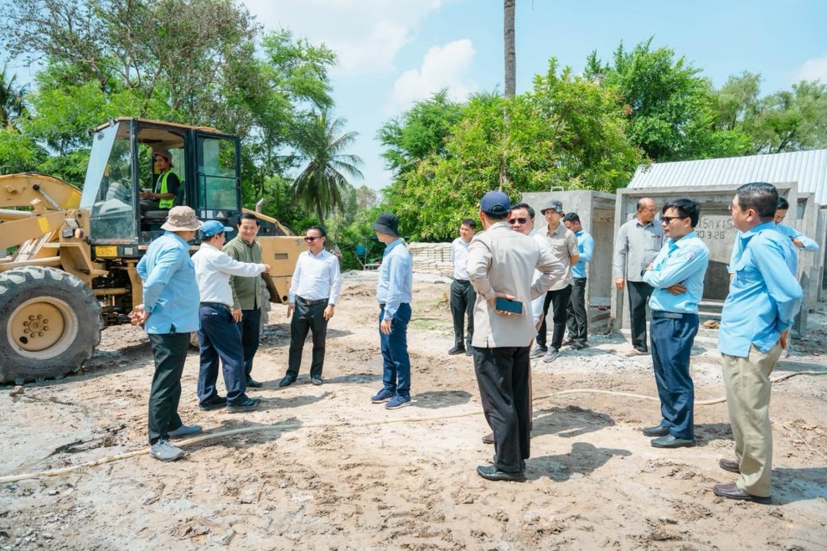 暹粒省格拉兰县启动排水系统建设 解决城镇内涝问题