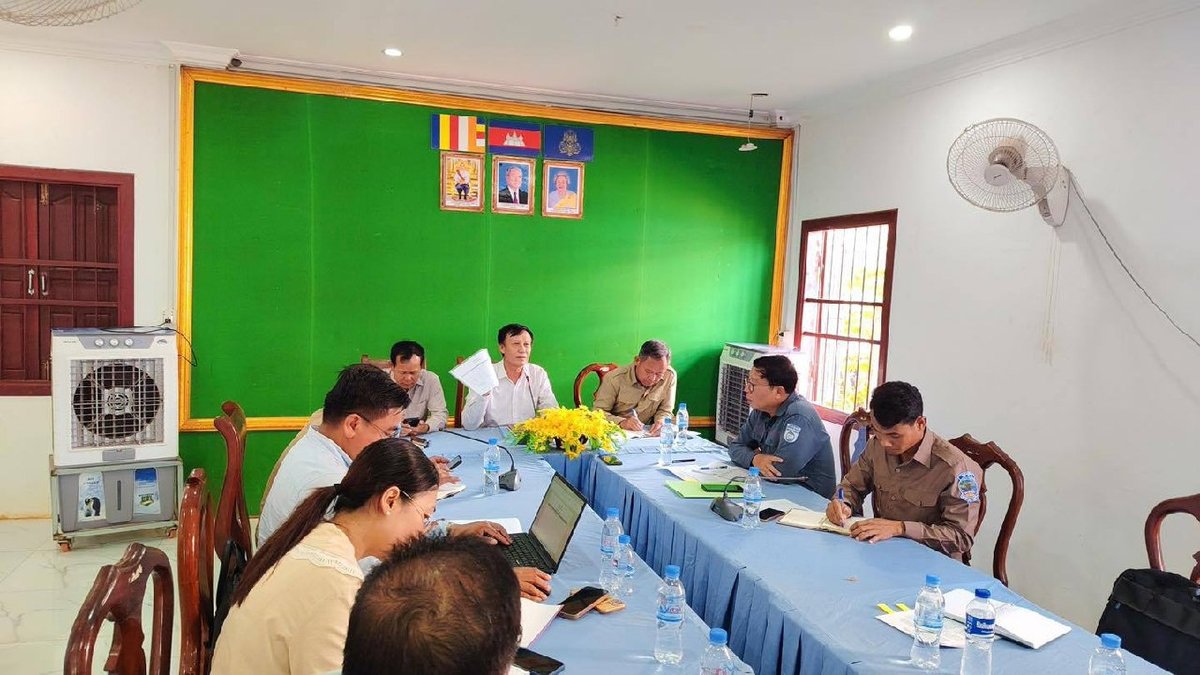 暹粒省召开土地委员会会议 讨论不动产证区域管理