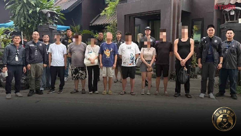 8名中国人在泰国清迈非法拍摄短剧被捕