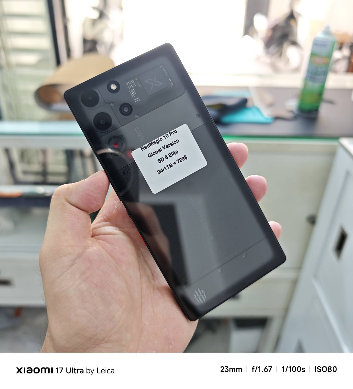 红魔10 Pro二手转让 16/512G售$629 24/1TB售$729