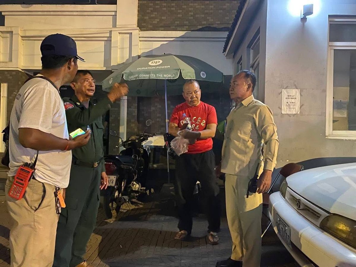 一名中国籍男子在隆边区醉酒闹事 警方介入后送往大使馆