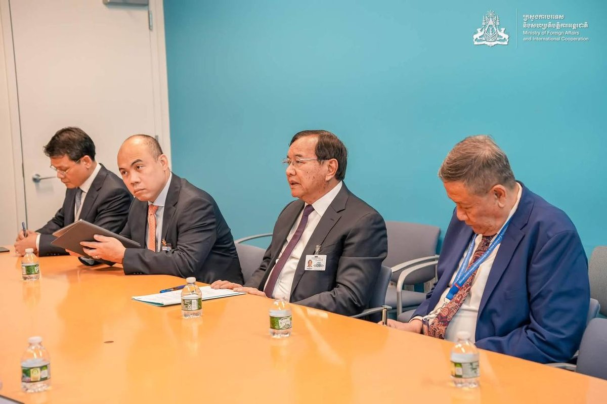 柬泰外长纽约会晤 聚焦边境局势与双边关系修复