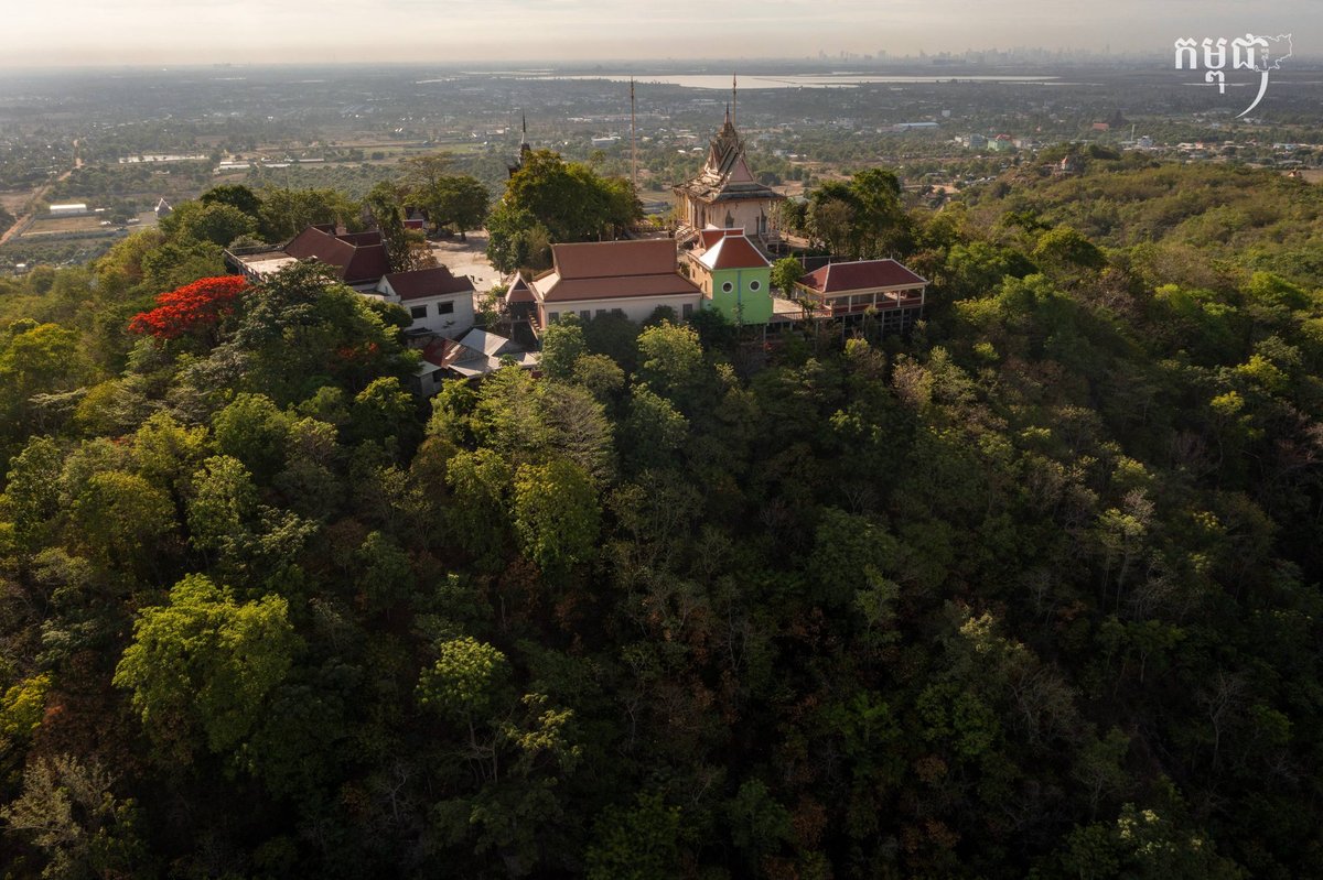 干拉省波耶吕县Phnom Prasith寺庙地理位置