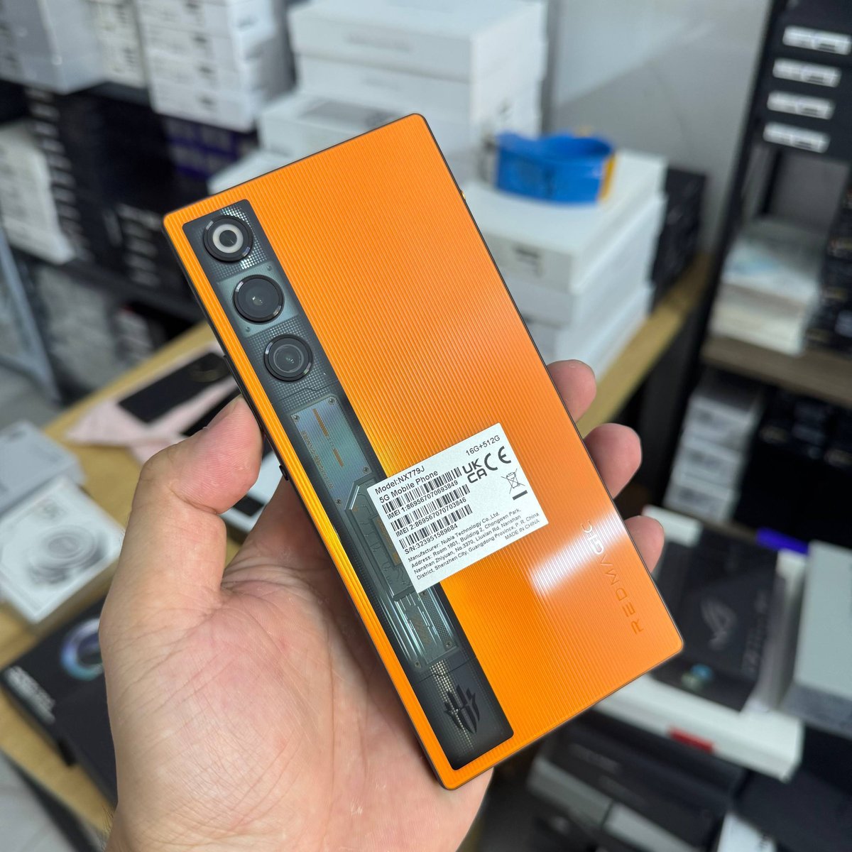 二手RedMagic 10 Air游戏手机转让 16+512G仅$499