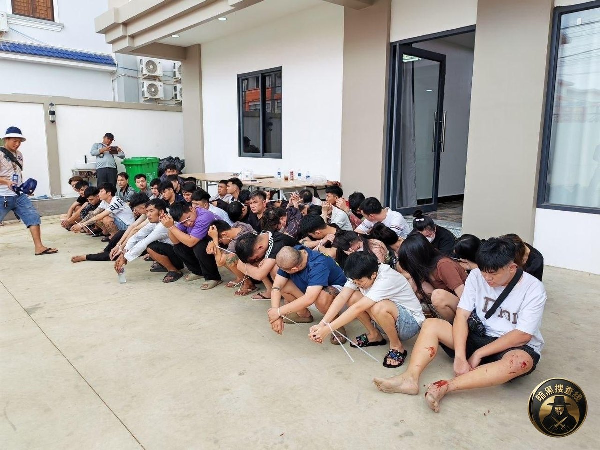 巴域市突击打击网络诈骗 60名外籍嫌疑人被捕