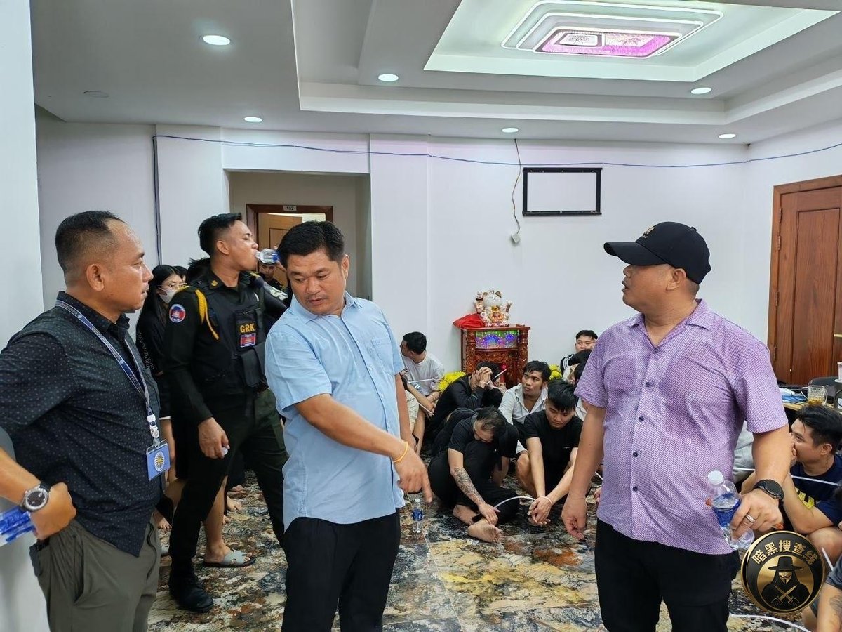 巴域市突击打击网络诈骗 60名外籍嫌疑人被捕