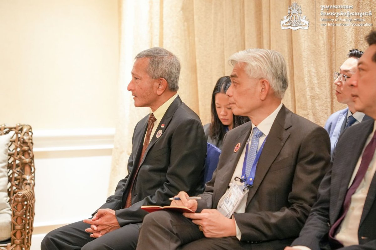 洪玛奈与新加坡总理黄循财菲律宾会晤 探讨双边合作