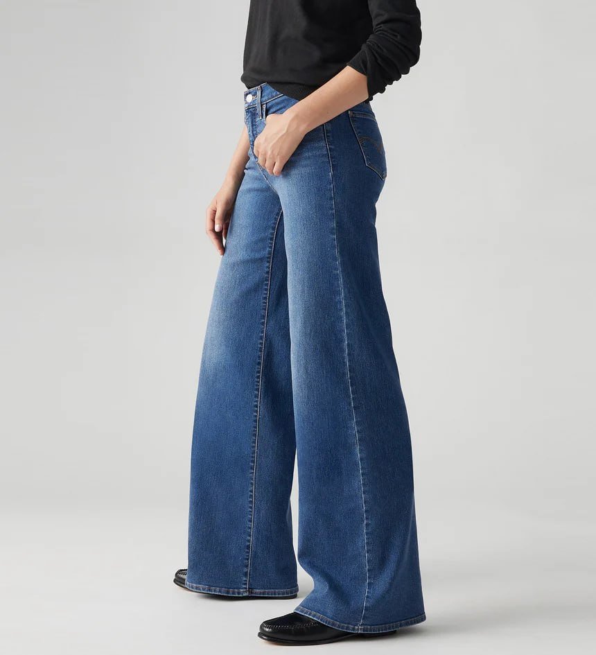 Levi's柬埔寨推出318系列阔腿裤 主打修身塑形