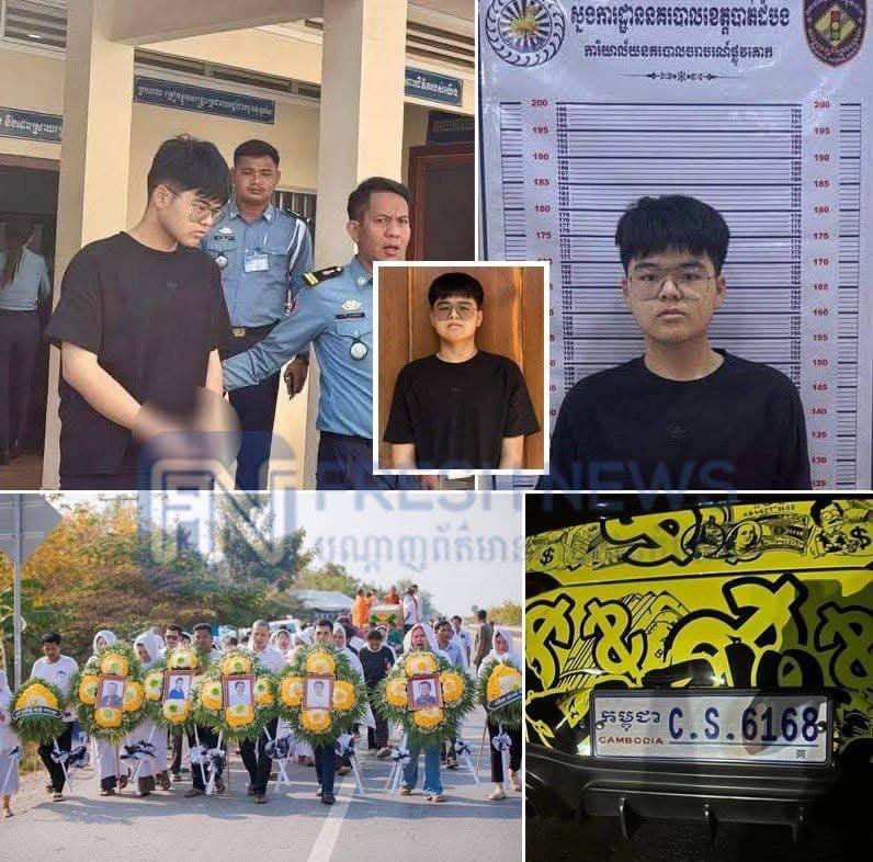 马德望省交通肇事案赔偿$8万 肇事者仍将服刑