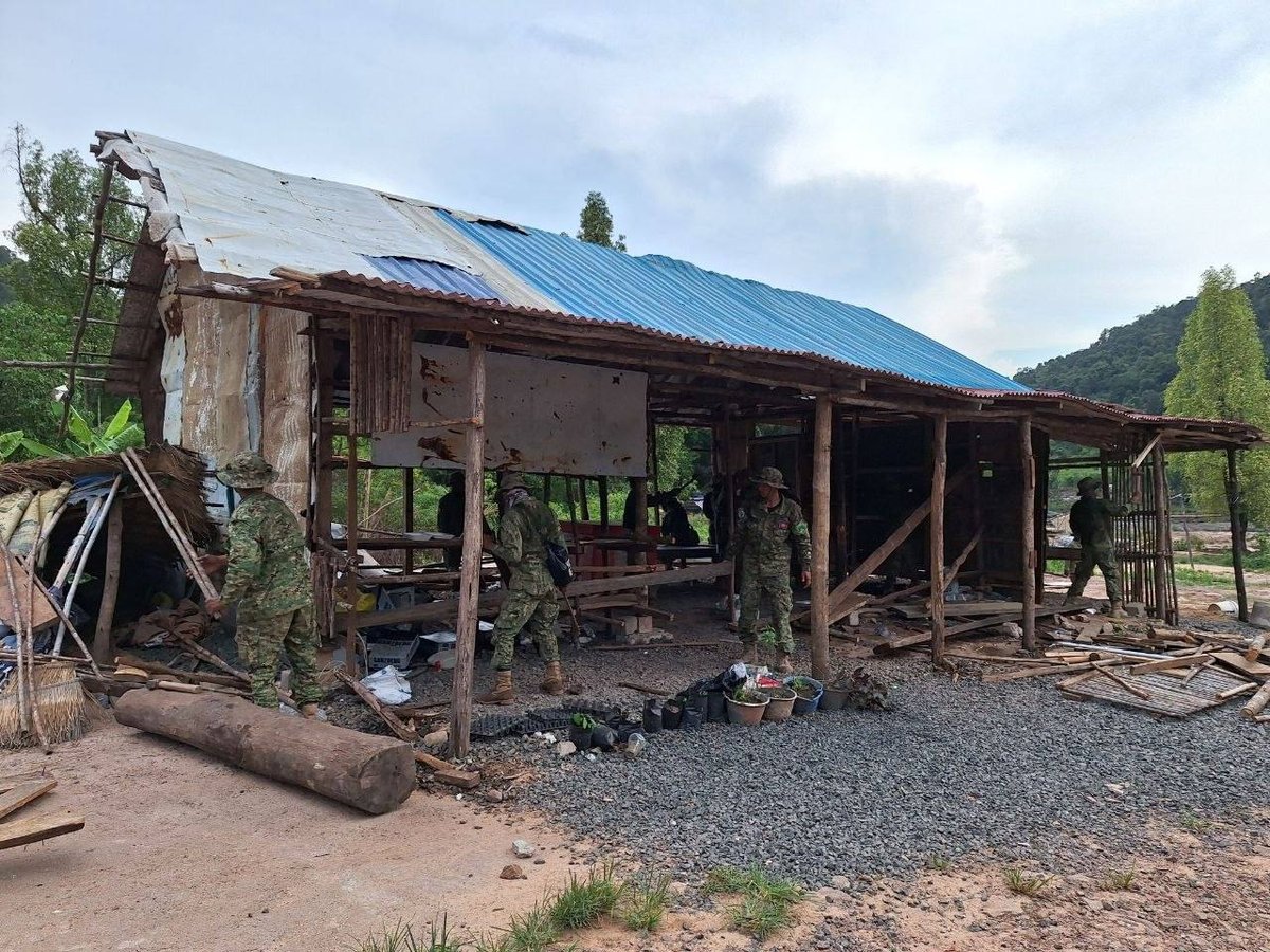 国公省环境局拆除豆蔻山国家公园非法建筑 严打侵占林地