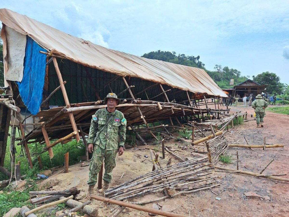 国公省环境局拆除豆蔻山国家公园非法建筑 严打侵占林地