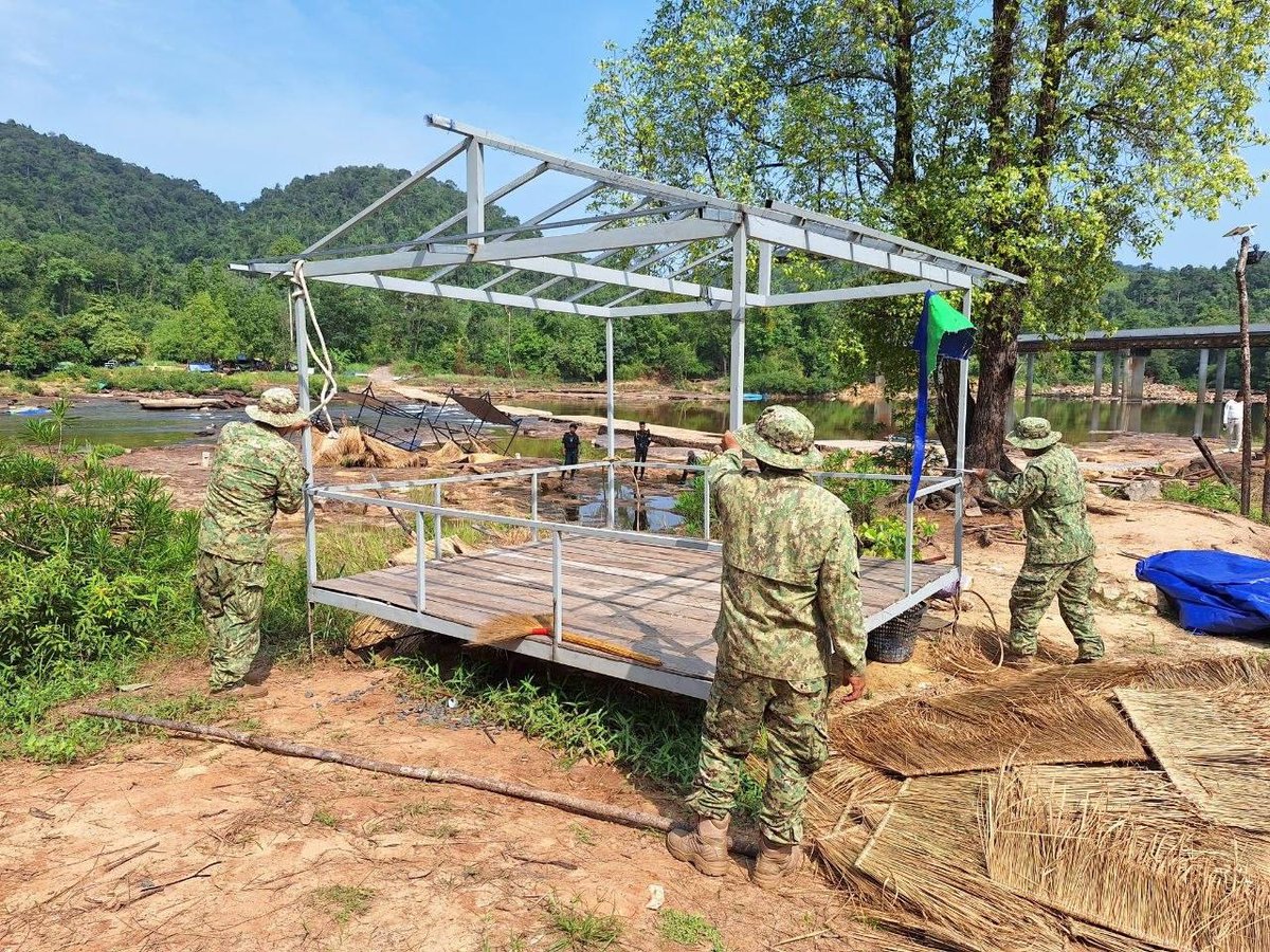 国公省环境局拆除豆蔻山国家公园非法建筑 严打侵占林地