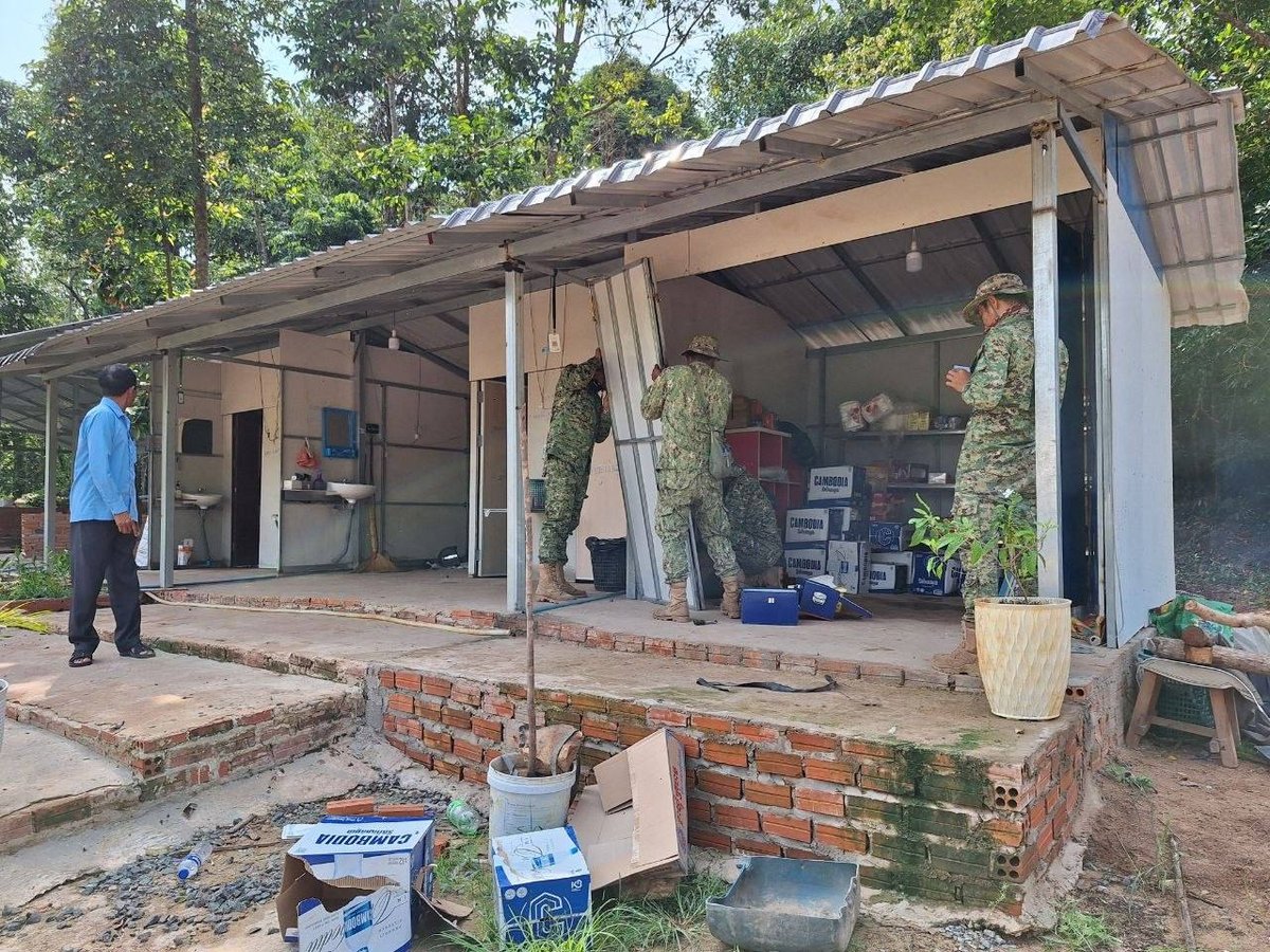 国公省环境局拆除豆蔻山国家公园非法建筑 严打侵占林地