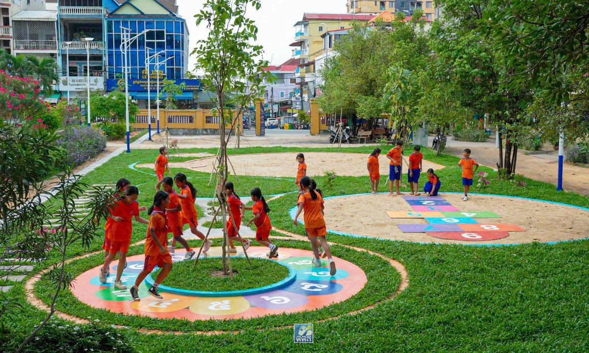 西港市场小学基础设施完成升级 改善教学环境