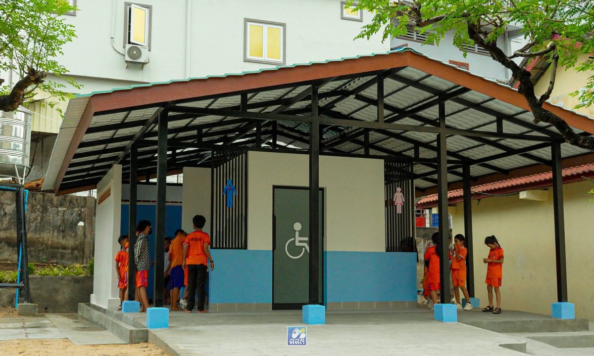 西港市场小学基础设施完成升级 改善教学环境