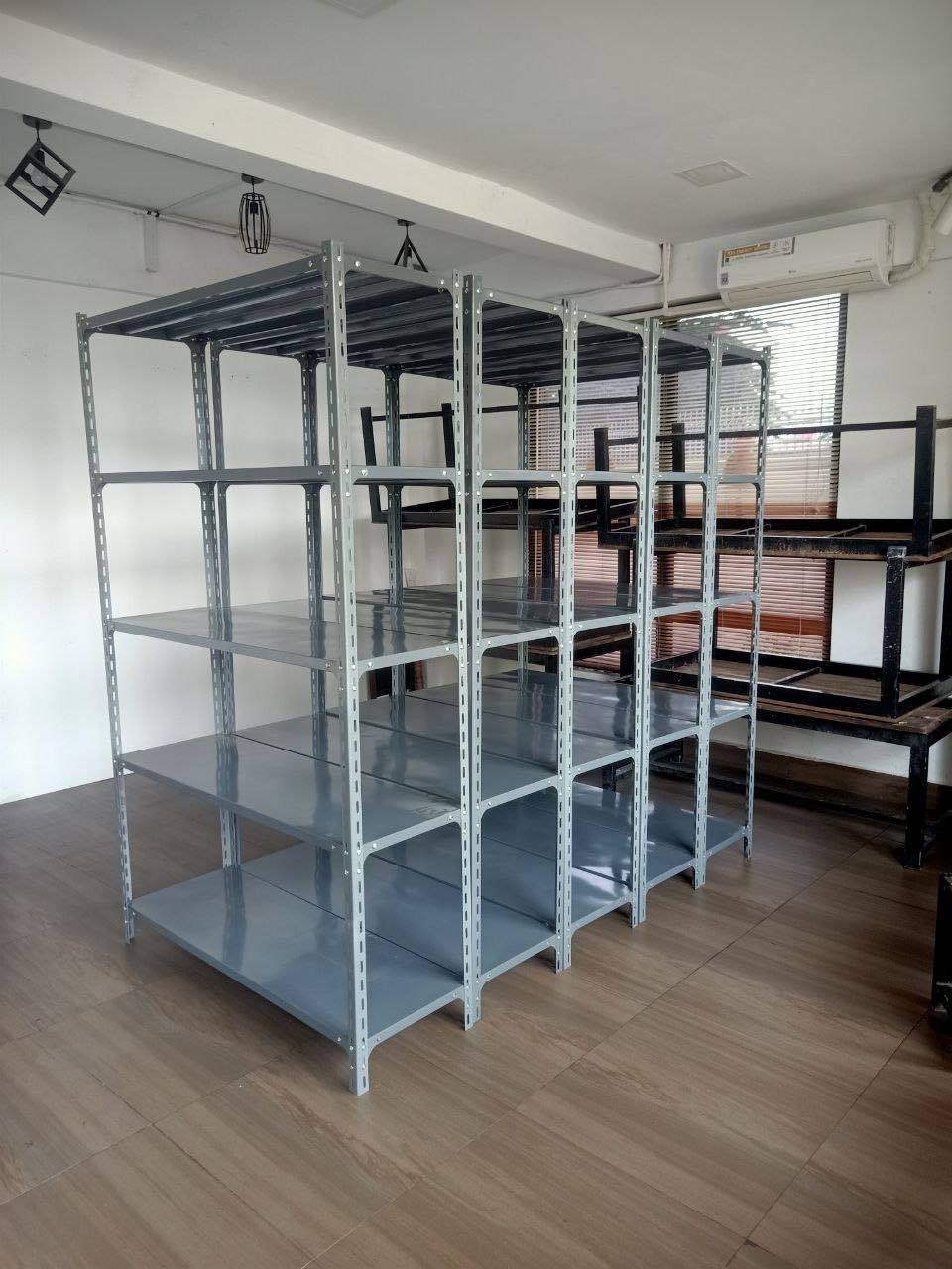 金边家具商现货促销多规格金属货架,尺寸涵盖100cm至150cm宽,价格$40至