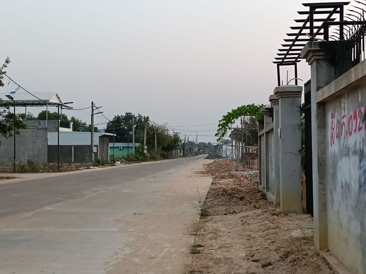 暹粒市桑雷分区地块急售,紧邻吴哥高尔夫度假村及库特市场