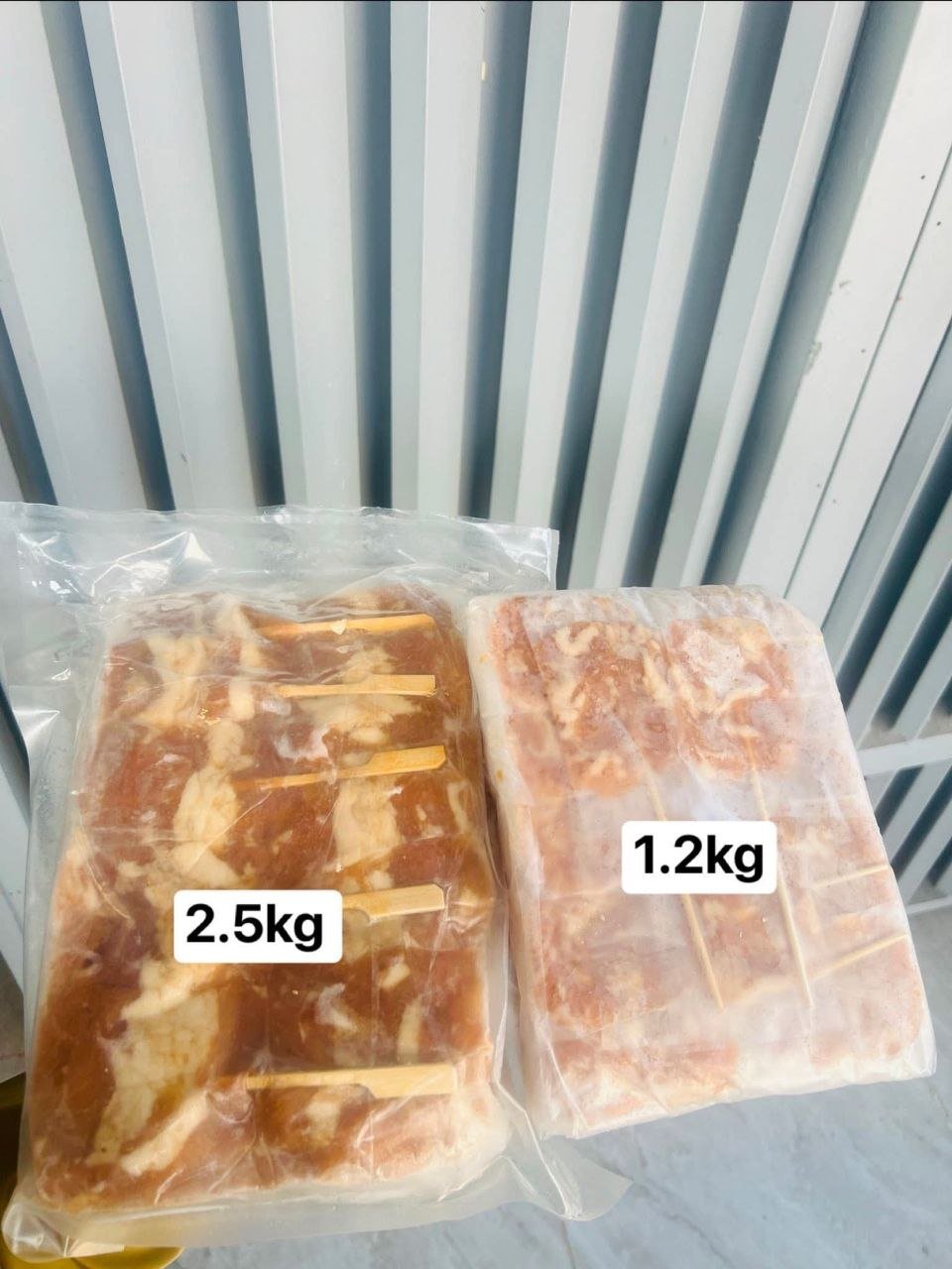 金边家庭自制牛奶腌制猪肉串 2.5kg装6.5万瑞尔