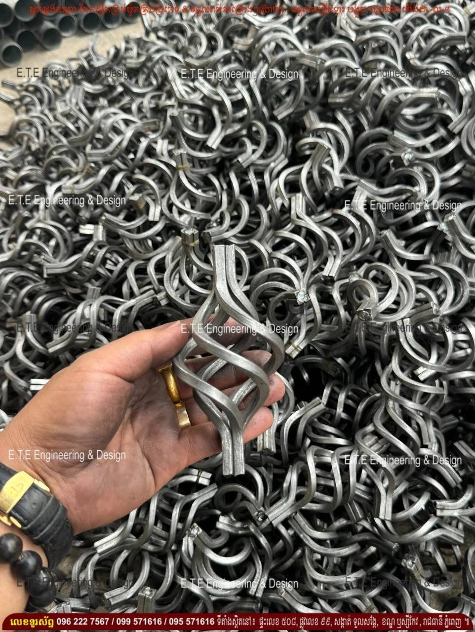 ETE Engineering专业供应各类铁艺矛头及铁艺装饰件,支持定制化加工服
