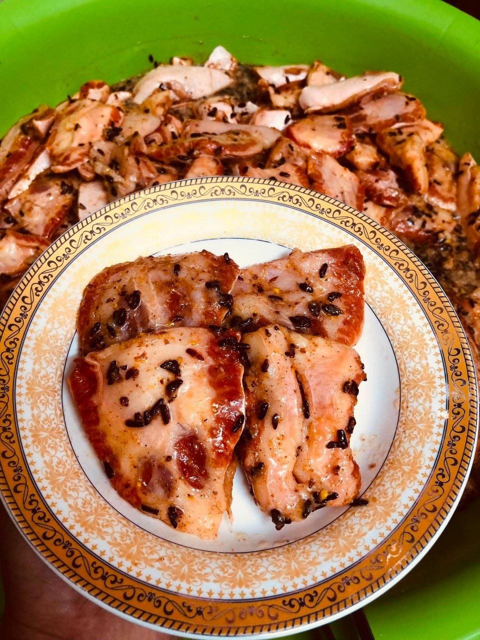 本地特色腌制鱼肉出售 每公斤35000瑞尔