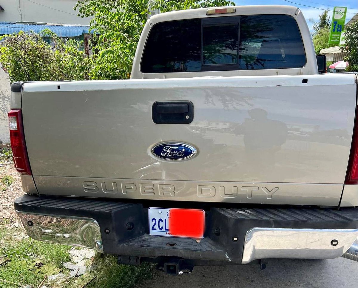 福特F-250柴油皮卡转让 2008年款车况原版原漆 $13500