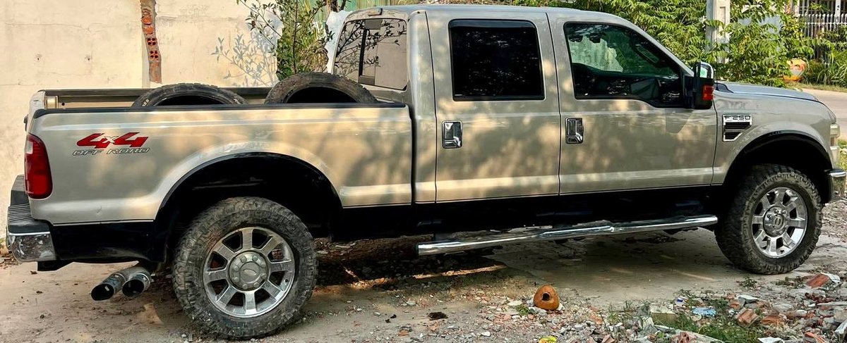 福特F-250柴油皮卡转让 2008年款车况原版原漆 $13500