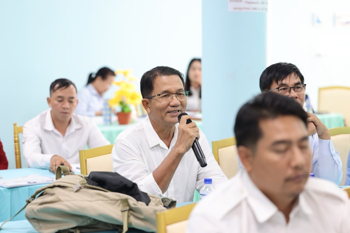 农林渔业部在贡布举办农业项目管理培训 89名官员参训